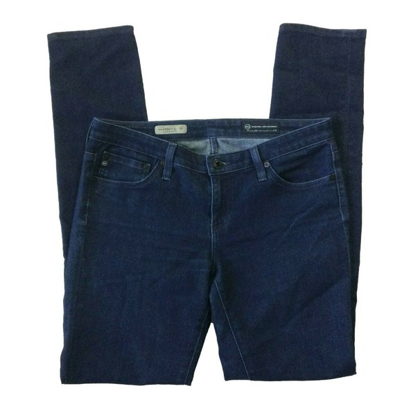 AG Adriano Goldschmeid Women's Jeans Size 28 The Legging Super Skinny Dark Denim - Picture 1 of 11